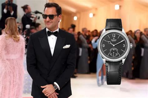 roger federer rolex batman|Roger Federer met gala.